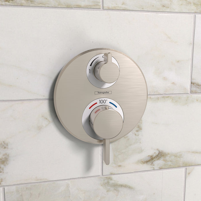 hansgrohe Ecostat S Thermostatic Trim with Volume Control