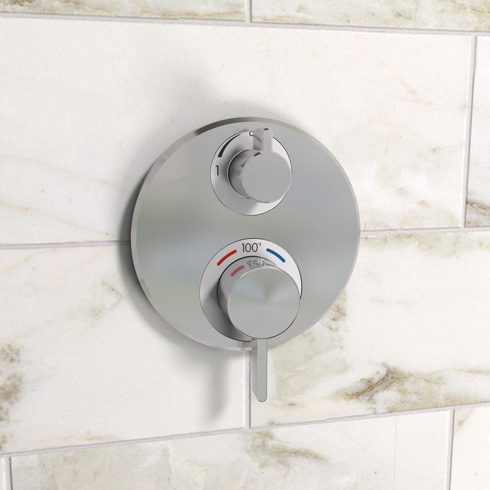 Hansgrohe Ecostat S Thermostatic Trim with Volume Control