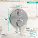 Hansgrohe Ecostat S Thermostatic Trim with Volume Control