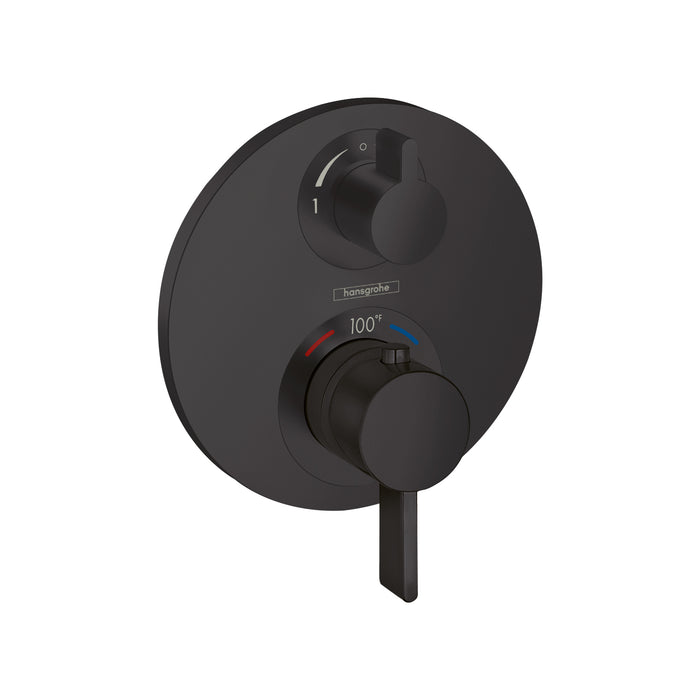 Hansgrohe Ecostat S Thermostatic Trim with Volume Control