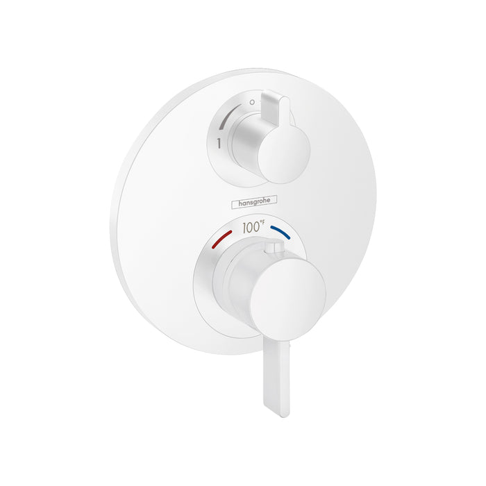 hansgrohe Ecostat S Thermostatic Trim with Volume Control