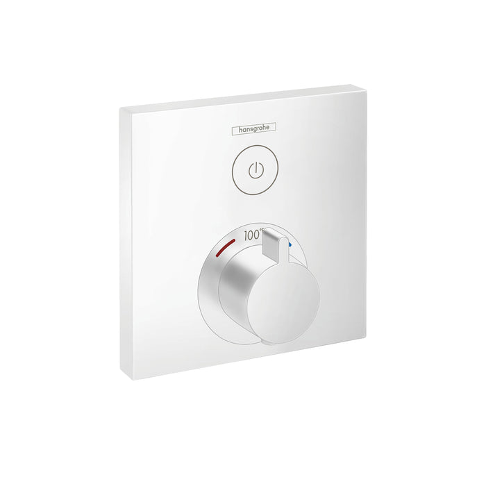 hansgrohe ShowerSelect Thermostatic Trim for 1 Function, Square