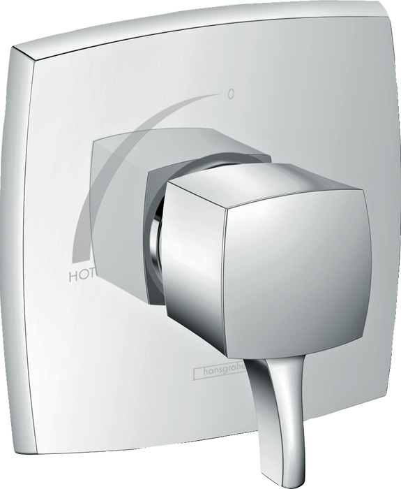hansgrohe Ecostat Classic Pressure Balance Trim, Square