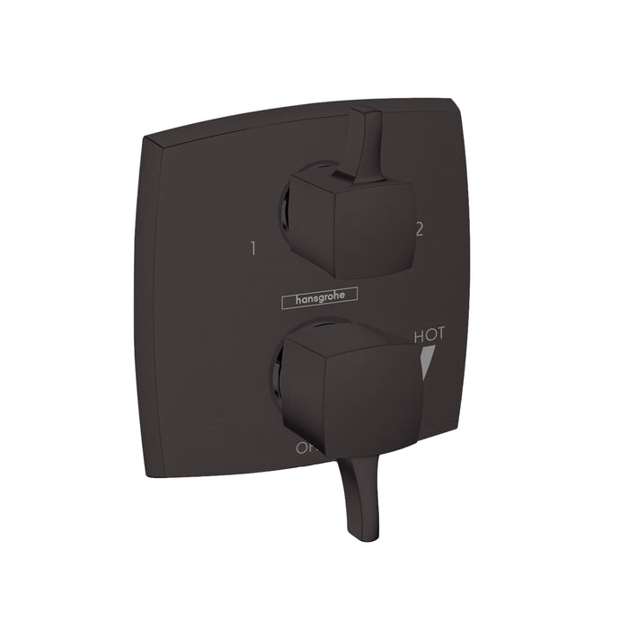Hansgrohe Ecostat Classic Pressure Balance Trim Classic Square with Diverter