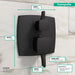 Hansgrohe Ecostat Classic Pressure Balance Trim Classic Square with Diverter