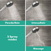 Hansgrohe Pulsify S Handshower 105 3-Jet, 1.75 GPM