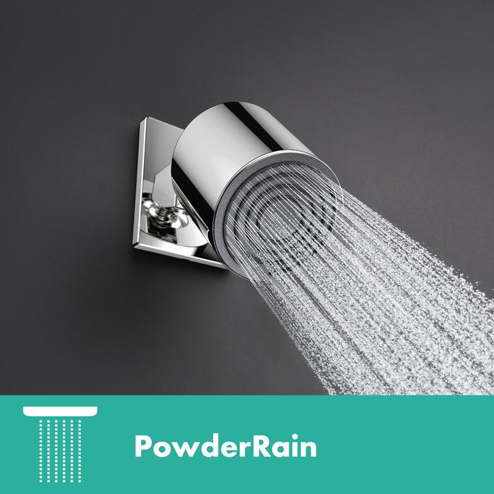 hansgrohe Pulsify S Showerhead 105 1-Jet, 2.5 GPM
