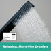 Hansgrohe Pulsify E Baton Handshower 100 1-Jet, 1.75 GPM