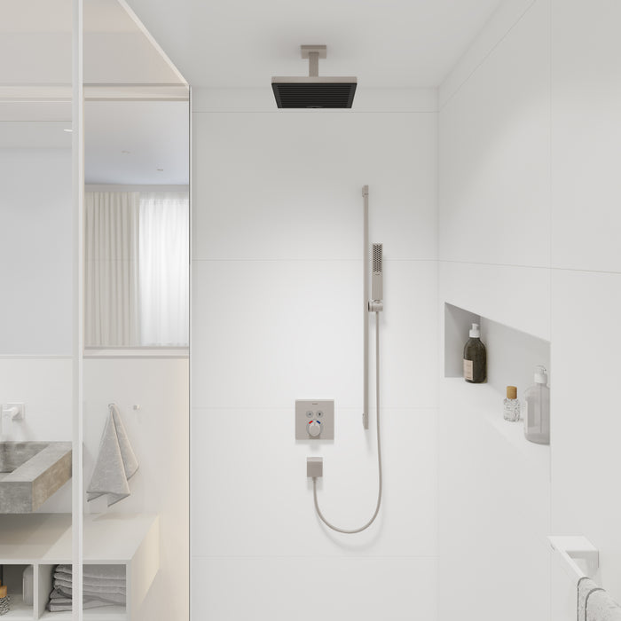 hansgrohe Pulsify E Extension Pipe for Ceiling Mount E, 4"