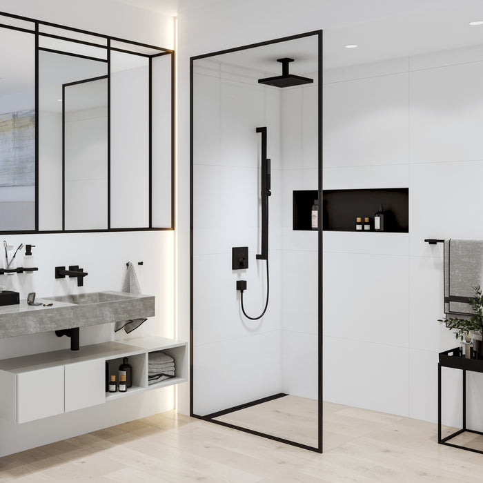 hansgrohe Pulsify E Extension Pipe for Ceiling Mount E, 4"