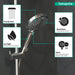 Hansgrohe Raindance Select S Handshower 120 3-Jet PowderRain, 1.75 GPM