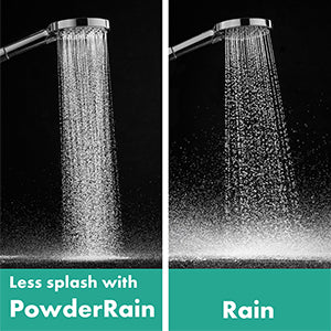 hansgrohe Raindance Select S Handshower 120 3-Jet PowderRain, 1.75 GPM