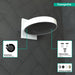 Hansgrohe Rainfinity Showerhead 250 3-Jet with Wall Connector Trim, 2.5 GPM
