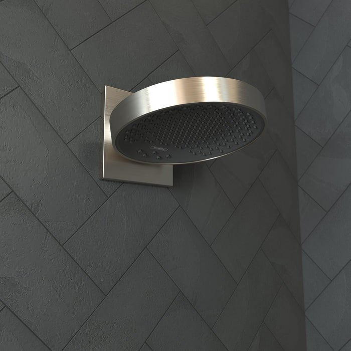 hansgrohe Rainfinity Showerhead 250 3-Jet with Wall Connector Trim, 1.75 GPM