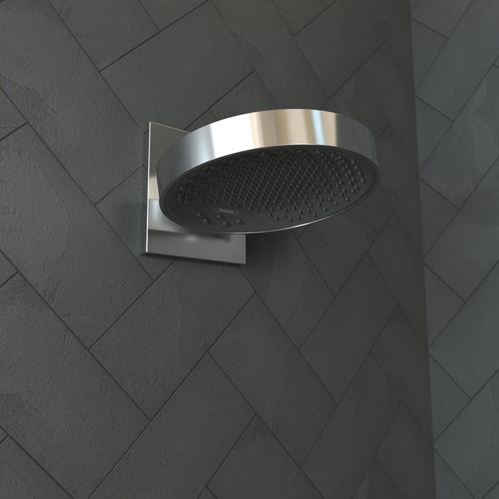 hansgrohe Rainfinity Showerhead 250 3-Jet with Wall Connector Trim, 1.75 GPM
