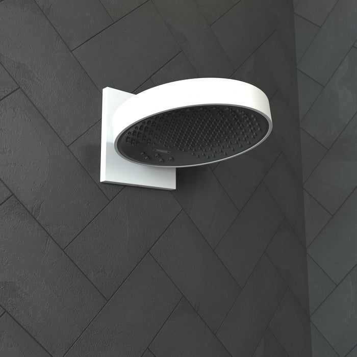 hansgrohe Rainfinity Showerhead 250 3-Jet with Wall Connector Trim, 1.75 GPM