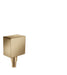 Hansgrohe FixFit Wall Outlet Square with Check Valves