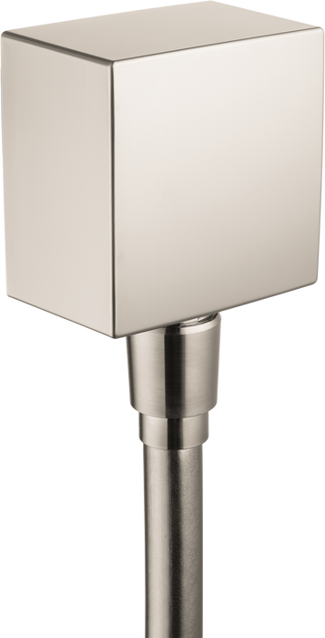 Hansgrohe FixFit Wall Outlet Square with Check Valves