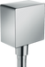 Hansgrohe FixFit Wall Outlet Square with Check Valves