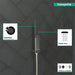 Hansgrohe Rainfinity Baton Handshower 100 1-Jet, 1.75 GPM