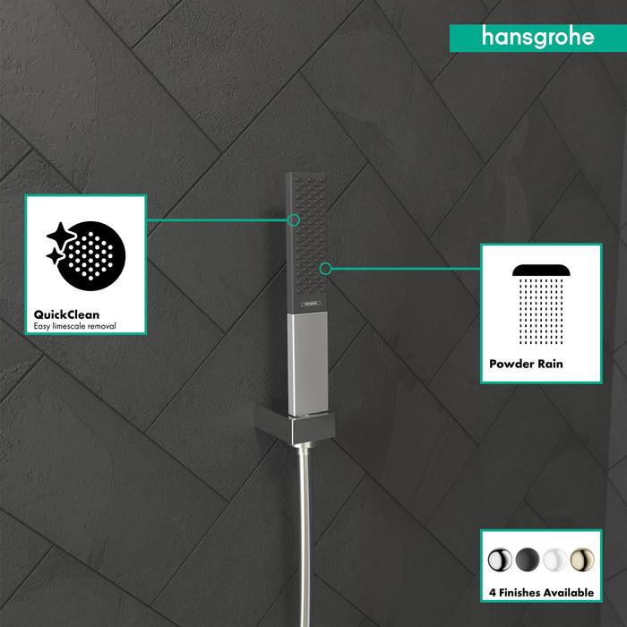 Hansgrohe Rainfinity Baton Handshower 100 1-Jet, 1.75 GPM