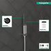 Hansgrohe Rainfinity Baton Handshower 100 1-Jet, 1.75 GPM