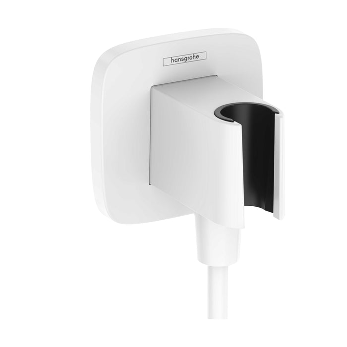 hansgrohe FixFit Q Wall Outlet with Handshower Holder