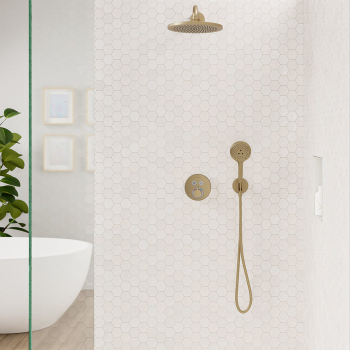 Hansgrohe FixFit S Wall Outlet with Handshower Holder