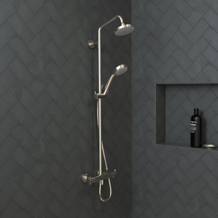 hansgrohe Croma Showerpipe 150 1-Jet, 2.0 GPM