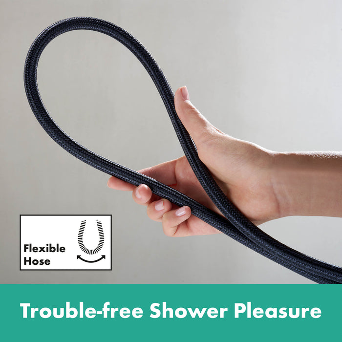 hansgrohe DesignFlex Textile Handshower Hose, 63"
