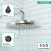 Hansgrohe Raindance Classic Showerhead 180 1-Jet, 2.5 GPM
