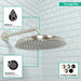 Hansgrohe Raindance Classic Showerhead 240 1-Jet, 2.5 GPM