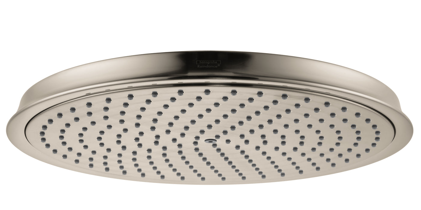 Hansgrohe Raindance Classic Showerhead 300 1-Jet, 2.5 GPM