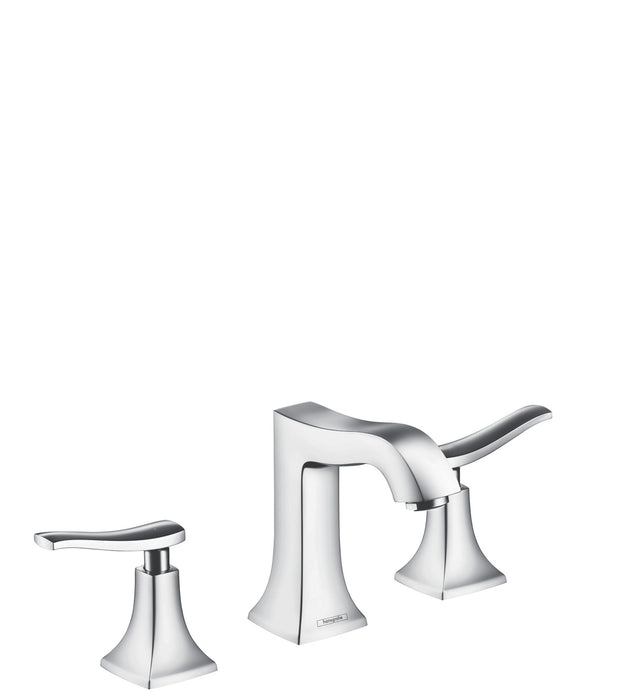 hansgrohe hansgrohe Metris C Widespread Faucet 100 with Pop-Up Drain, 1.2 GPM