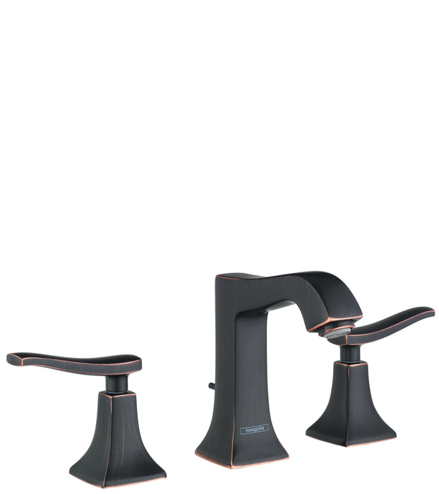 hansgrohe hansgrohe Metris C Widespread Faucet 100 with Pop-Up Drain, 1.2 GPM