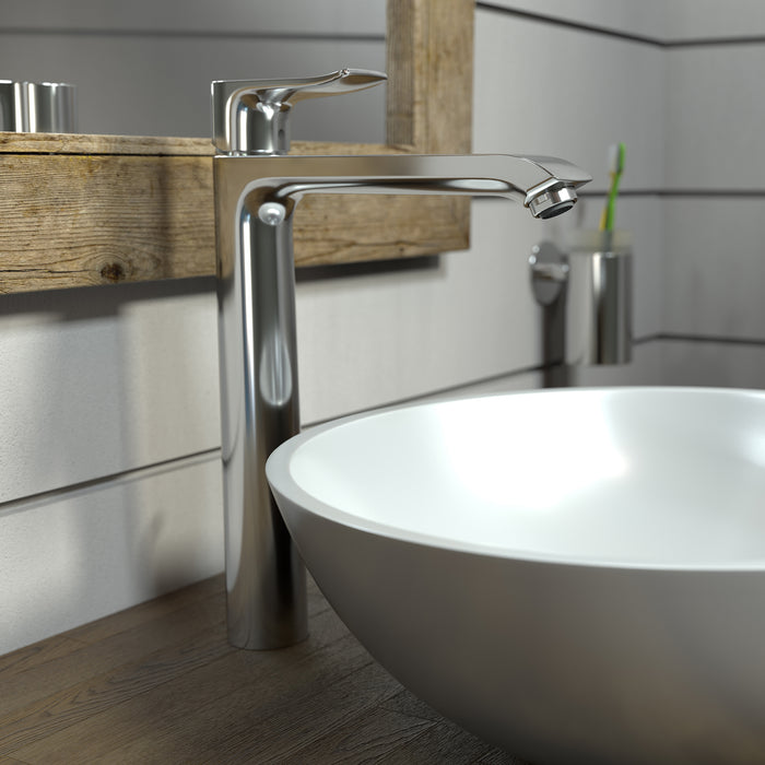 hansgrohe Metris Single-Hole Faucet 260 with Pop-Up Drain, 1.2 GPM