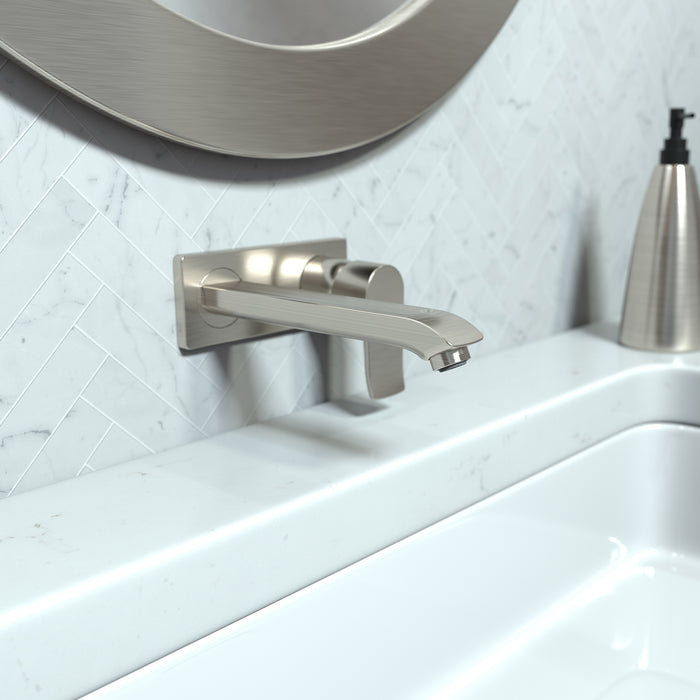 Hansgrohe Metris Wall-Mounted Single-Handle Faucet Trim, 1.2 GPM