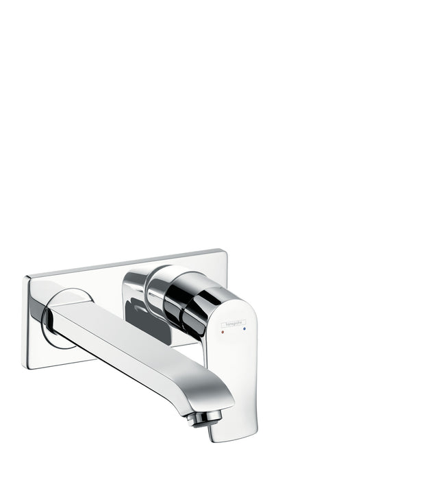 Hansgrohe Metris Wall-Mounted Single-Handle Faucet Trim, 1.2 GPM