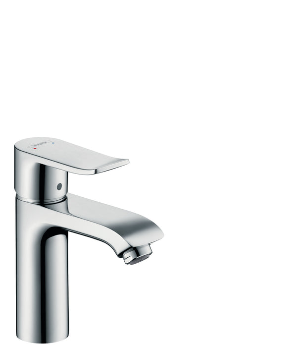 hansgrohe Metris Single-Hole Faucet 110 with Pop-Up Drain, 0.5 GPM