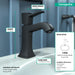 Hansgrohe Metropol Classic Single-Hole Faucet 110 with Pop-Up Drain, 1.2 GPM