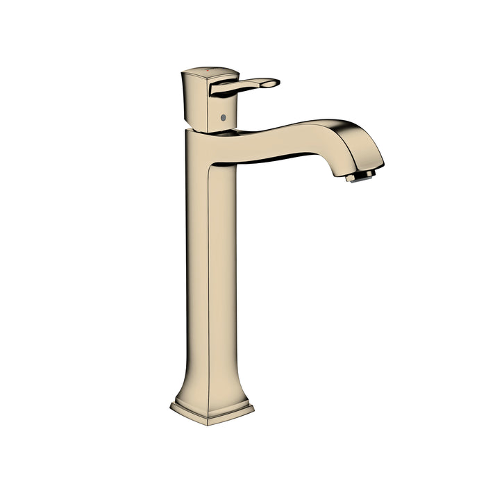 hansgrohe Metropol Classic Single-Hole Faucet 260 with Pop-Up Drain, 1.2 GPM
