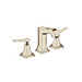 Hansgrohe Metropol Classic Widespread Faucet 110 with Lever Handles and Pop-Up Drain, 1.2 GPM