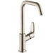 Hansgrohe Focus Single-Hole Faucet 240 with Swivel Spout and Pop-Up Drain, 1.2 GPM
