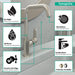 Hansgrohe Focus Single-Hole Faucet 240 with Swivel Spout and Pop-Up Drain, 1.2 GPM