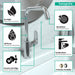 Hansgrohe Focus Single-Hole Faucet 240 with Swivel Spout and Pop-Up Drain, 1.2 GPM