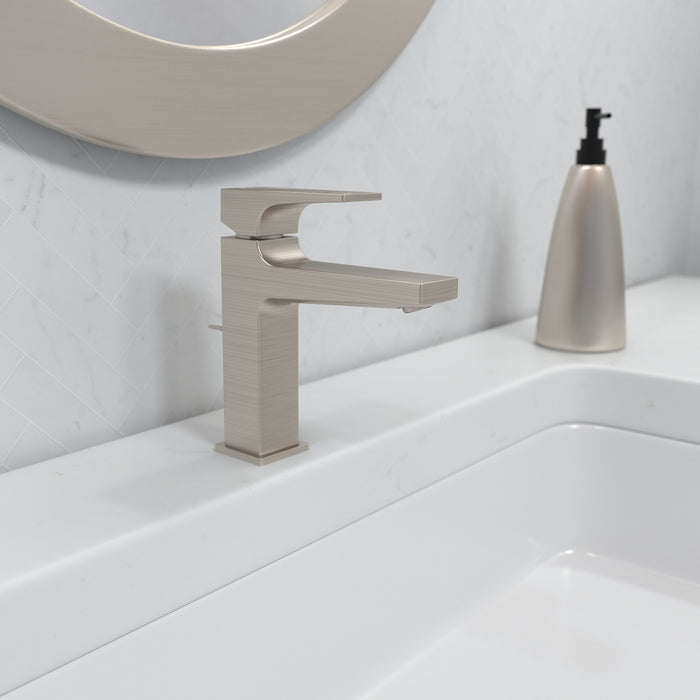 hansgrohe Metropol Single-Hole Faucet 110 with Lever Handle and Pop-Up Drain, 1.2 GPM