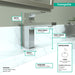 Hansgrohe Metropol Single-Hole Faucet 110 with Lever Handle and Pop-Up Drain, 1.2 GPM