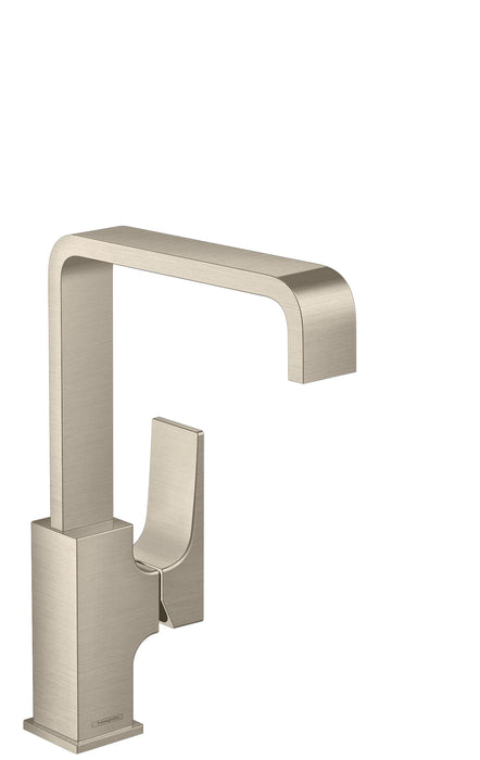 Hansgrohe Metropol Single-Hole Faucet 230 with Lever Handle and Swivel Spout, 1.2 GPM