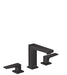 Hansgrohe Metropol Widespread Faucet 110 with Lever Handles and Pop-Up Drain, 1.2 GPM
