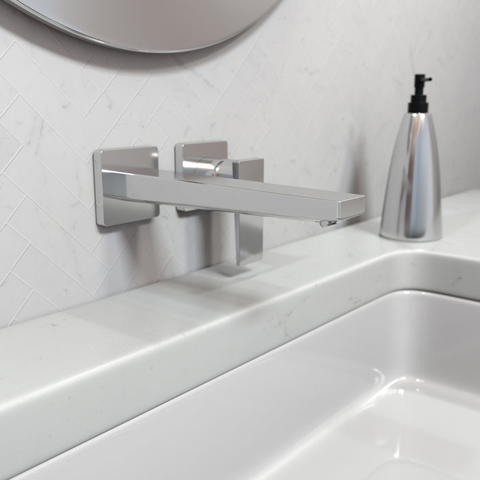 hansgrohe Metropol Wall-Mounted Single-Handle Faucet Trim with Lever Handle, 1.2 GPM